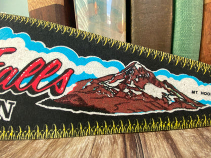 Vintage Multnomah Falls Oregon Pennant - Duckwells