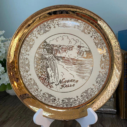 Vintage Niagara Falls Souvenir Plate - Duckwells