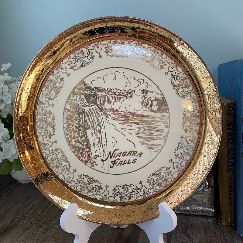 Vintage Niagara Falls Souvenir Plate - Duckwells