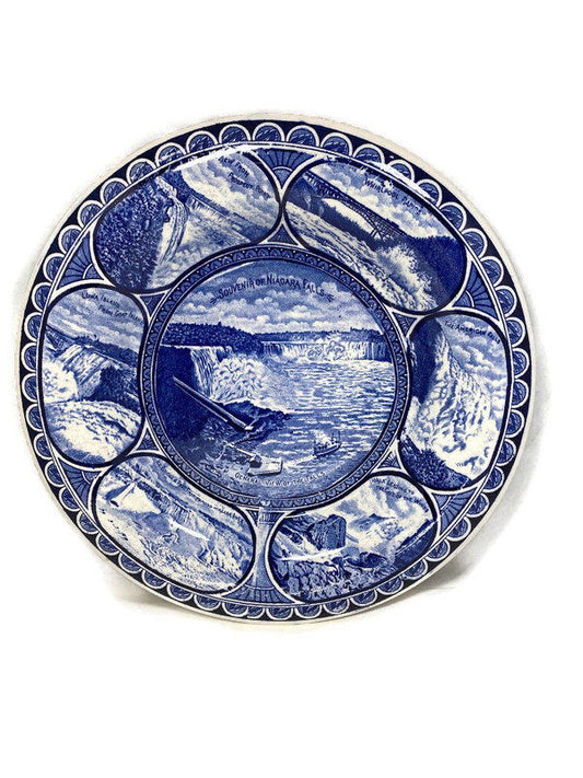 Vintage Niagara Falls Souvenir Plate at Duckwells