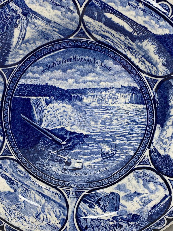 Vintage Niagara Falls Souvenir Plate - Duckwells