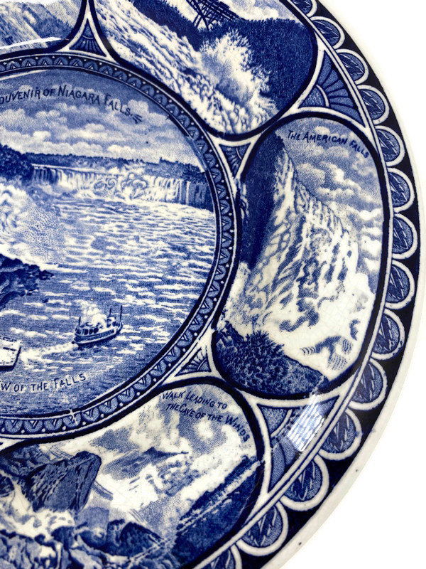 Vintage Niagara Falls Souvenir Plate - Duckwells