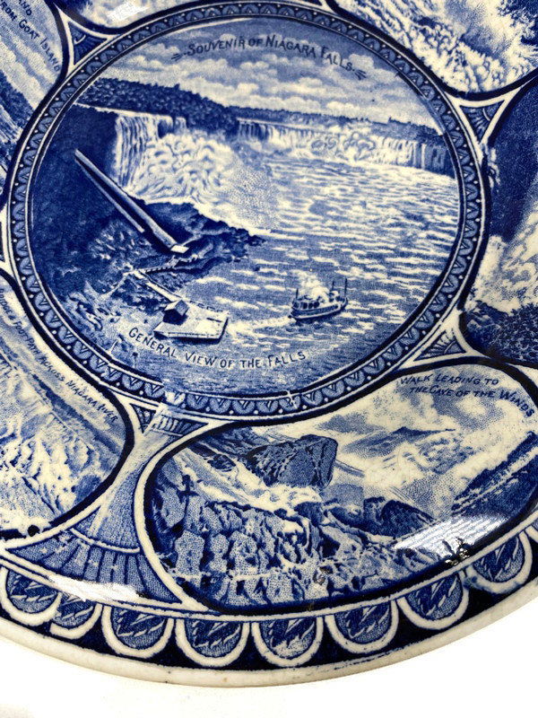 Vintage Niagara Falls Souvenir Plate - Duckwells