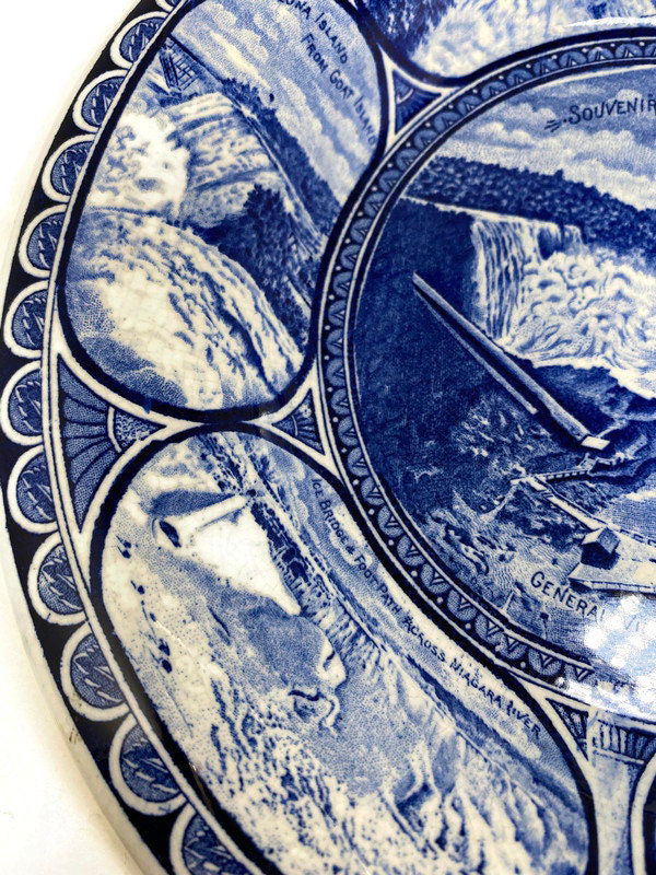 Vintage Niagara Falls Souvenir Plate - Duckwells