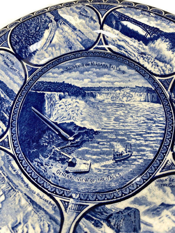 Vintage Niagara Falls Souvenir Plate - Duckwells