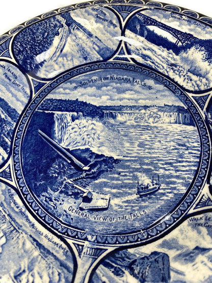 Vintage Niagara Falls Souvenir Plate - Duckwells