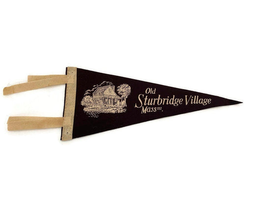 Vintage Old Sturbridge Village Pennant at Duckwells