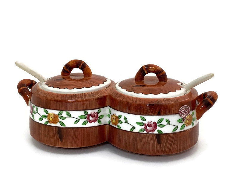 Vintage Orchard Ware Ceramic Condiment Server at Duckwells