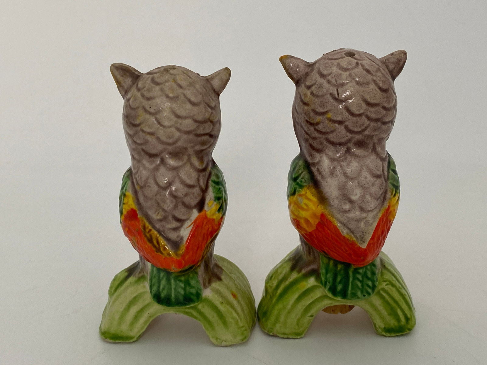Vintage Owl Salt and Pepper Shakers - Duckwells
