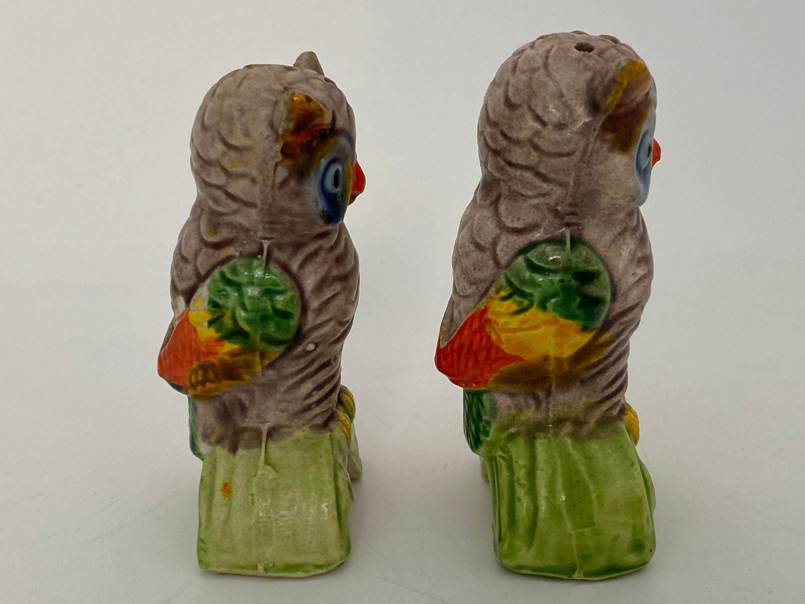 Vintage Owl Salt and Pepper Shakers - Duckwells