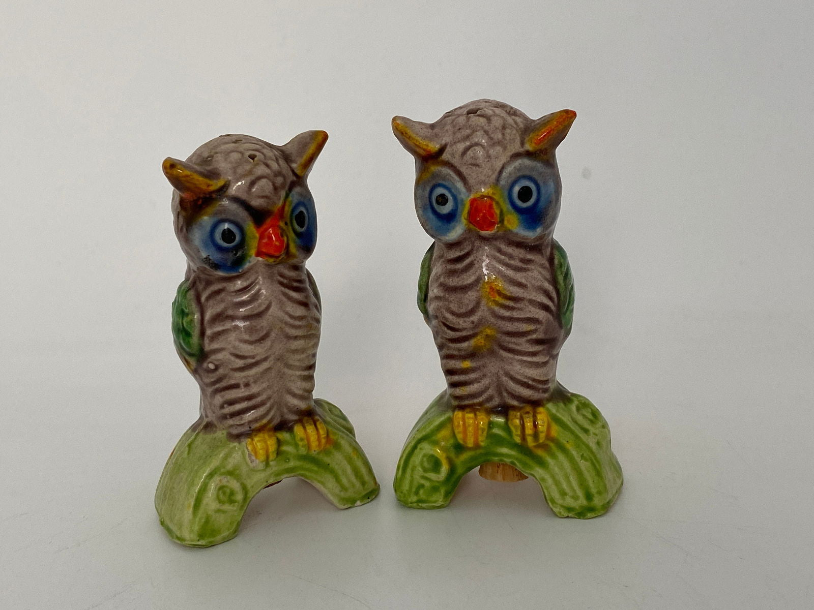 Vintage Owl Salt and Pepper Shakers - Duckwells
