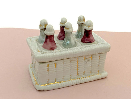 Vintage Porcelain Match Striker - Figural Match Holder at Duckwells