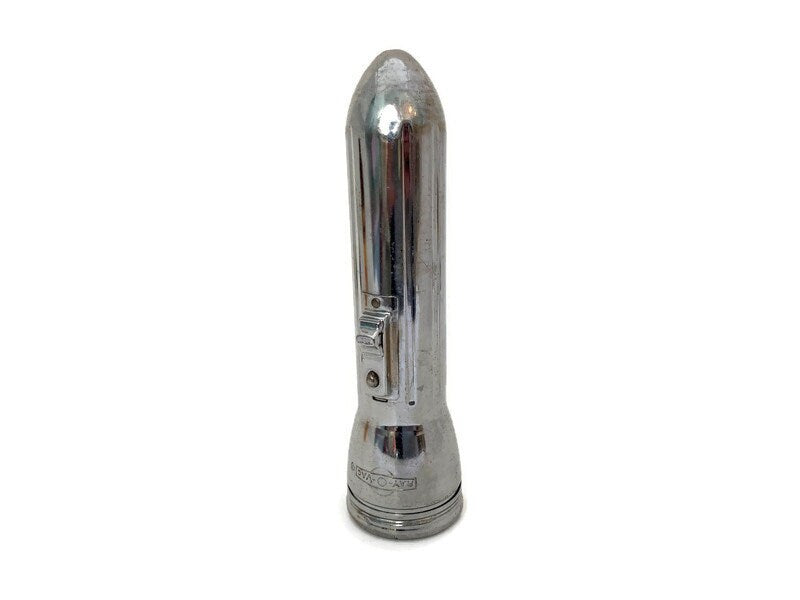 Vintage Ray-O-Vac Bullet Flashlight at Duckwells