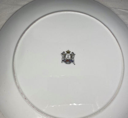 Vintage Raymond Everill Evesham Dinner Plate Hand Painted in England - Duckwells