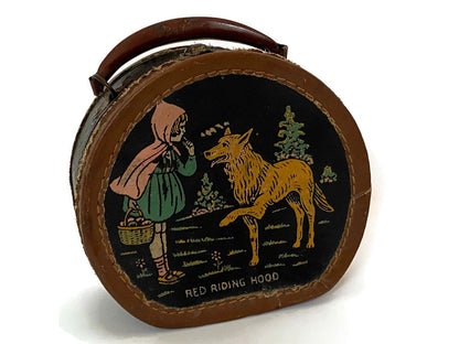 Vintage Red Riding Hood Childs Luggage - Duckwells
