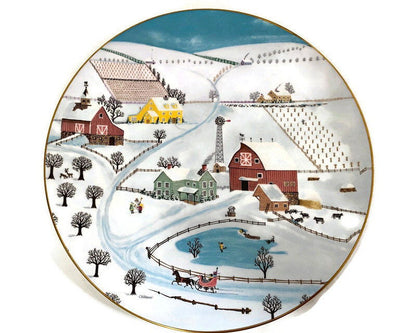 Vintage Royal Doulton Plate Sleigh Bells - Duckwells
