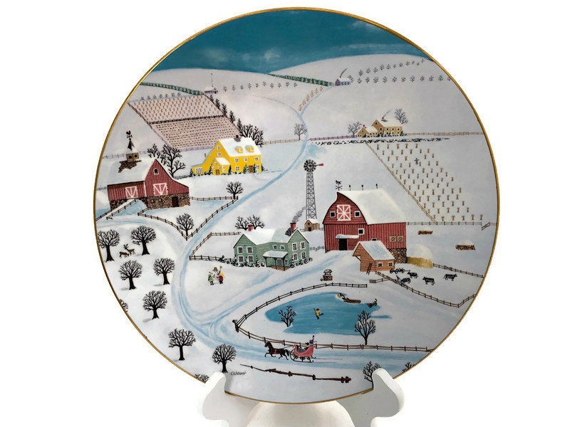 Vintage Royal Doulton Plate Sleigh Bells - Duckwells