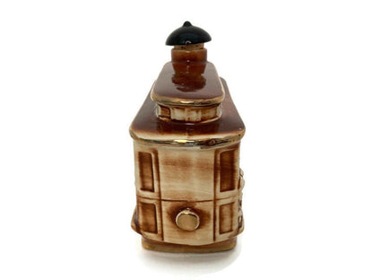 Vintage San Francisco Cable Car Figurine Decanter - Duckwells