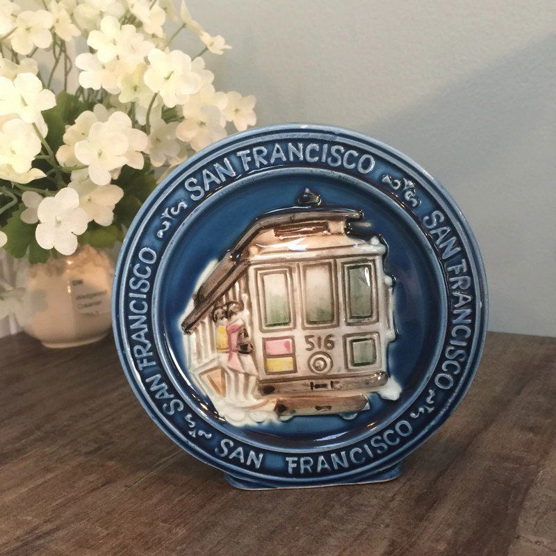 Vintage San Francisco Ceramic Bank at Duckwells