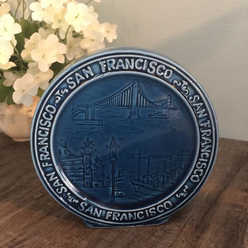 Vintage San Francisco Ceramic Bank at Duckwells