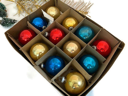Vintage Shiny Brite Ornaments - Duckwells
