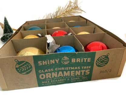 Vintage Shiny Brite Ornaments - Duckwells