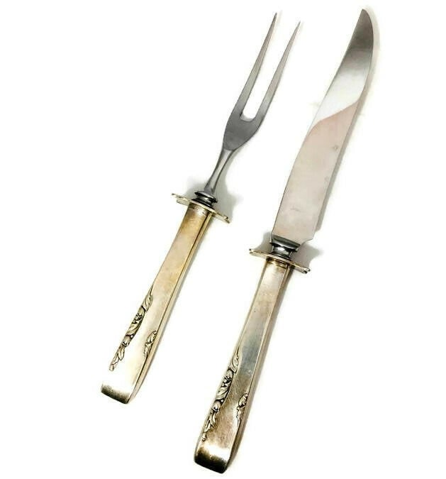 Vintage Small Carving Set - Duckwells