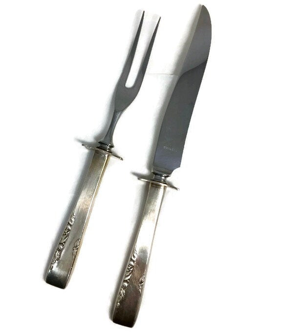 Vintage Small Carving Set - Duckwells