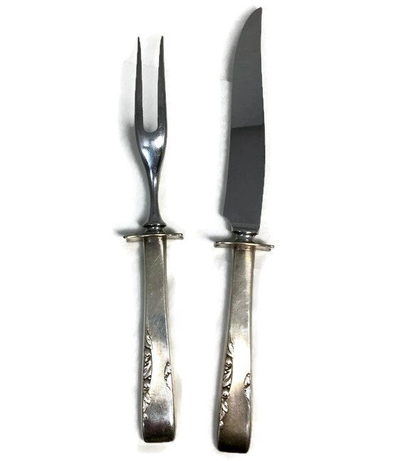 Vintage Small Carving Set - Duckwells
