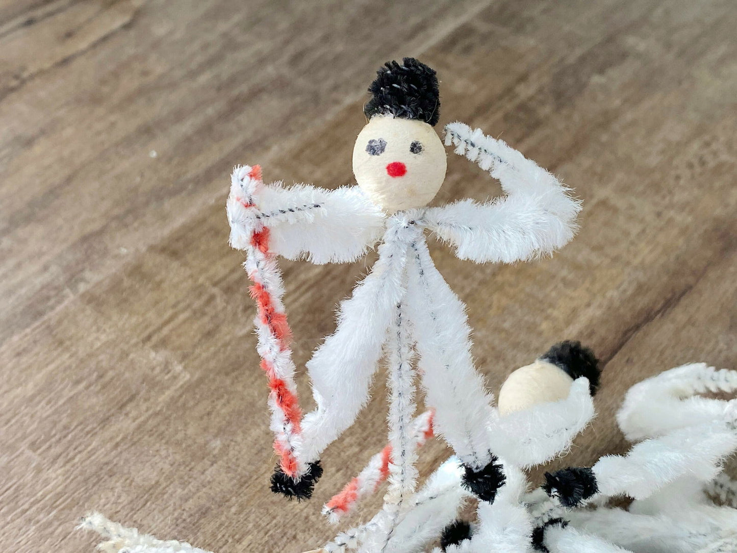 Vintage Snowman Pipe Cleaners Made in Taiwan Bundle of Twelve - Duckwells