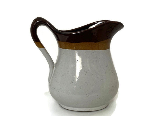Vintage Stoneware Pitcher - Duckwells