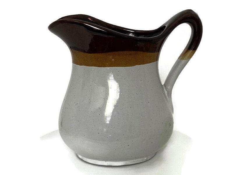 Vintage Stoneware Pitcher - Duckwells