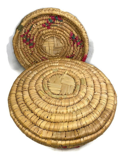 Vintage Sweetgrass Basket Artisan - Duckwells