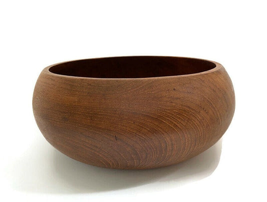Vintage Teak Salad Bowl - Duckwells