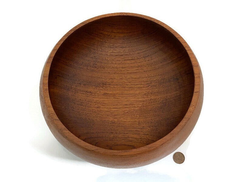 Vintage Teak Salad Bowl - Duckwells