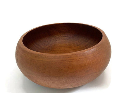 Vintage Teak Salad Bowl - Duckwells