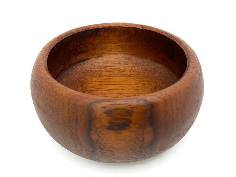 Vintage Teak Salad Individual Bowl - Duckwells
