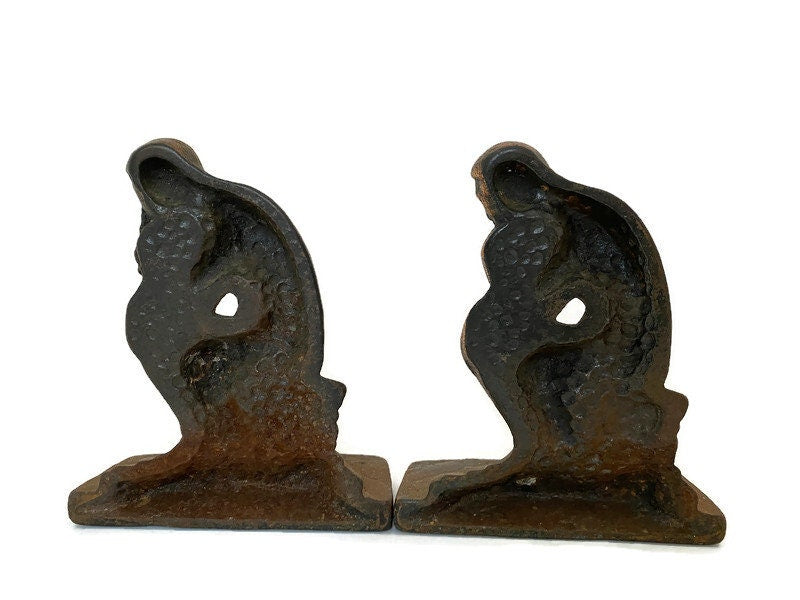Vintage The Thinker Bookends - Duckwells