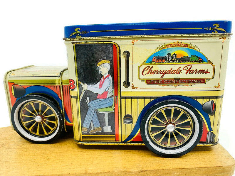 Vintage Tin Truck Piggy Bank - Duckwells