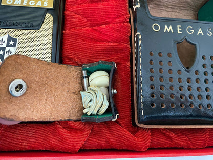 Vintage Transistor Radio in Presentation Box with Case and Ear Bud at Duckwells