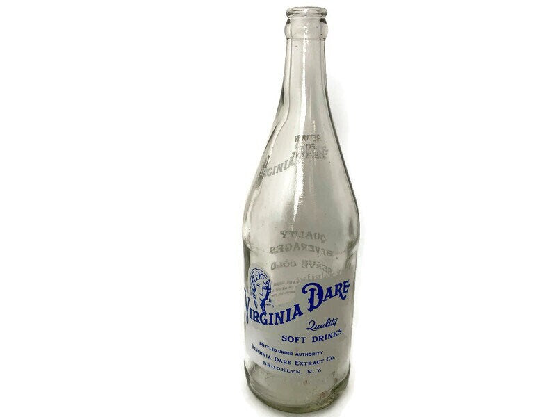 Vintage Virginia Dare Quart Bottle at Duckwells