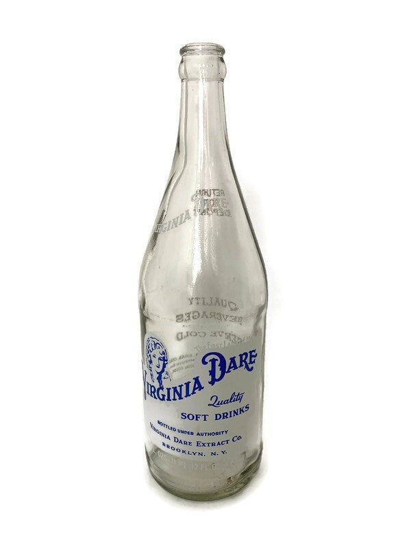 Vintage Virginia Dare Quart Bottle at Duckwells