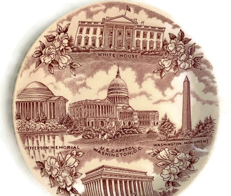 Vintage Washington DC Small Dish - Duckwells