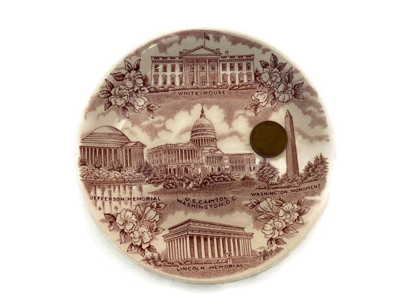 Vintage Washington DC Small Dish - Duckwells