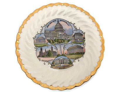 Vintage Washington DC Souvenir Plate - Duckwells