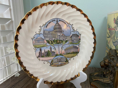 Vintage Washington DC Souvenir Plate - Duckwells