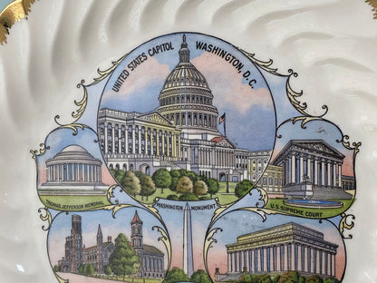Vintage Washington DC Souvenir Plate - Duckwells