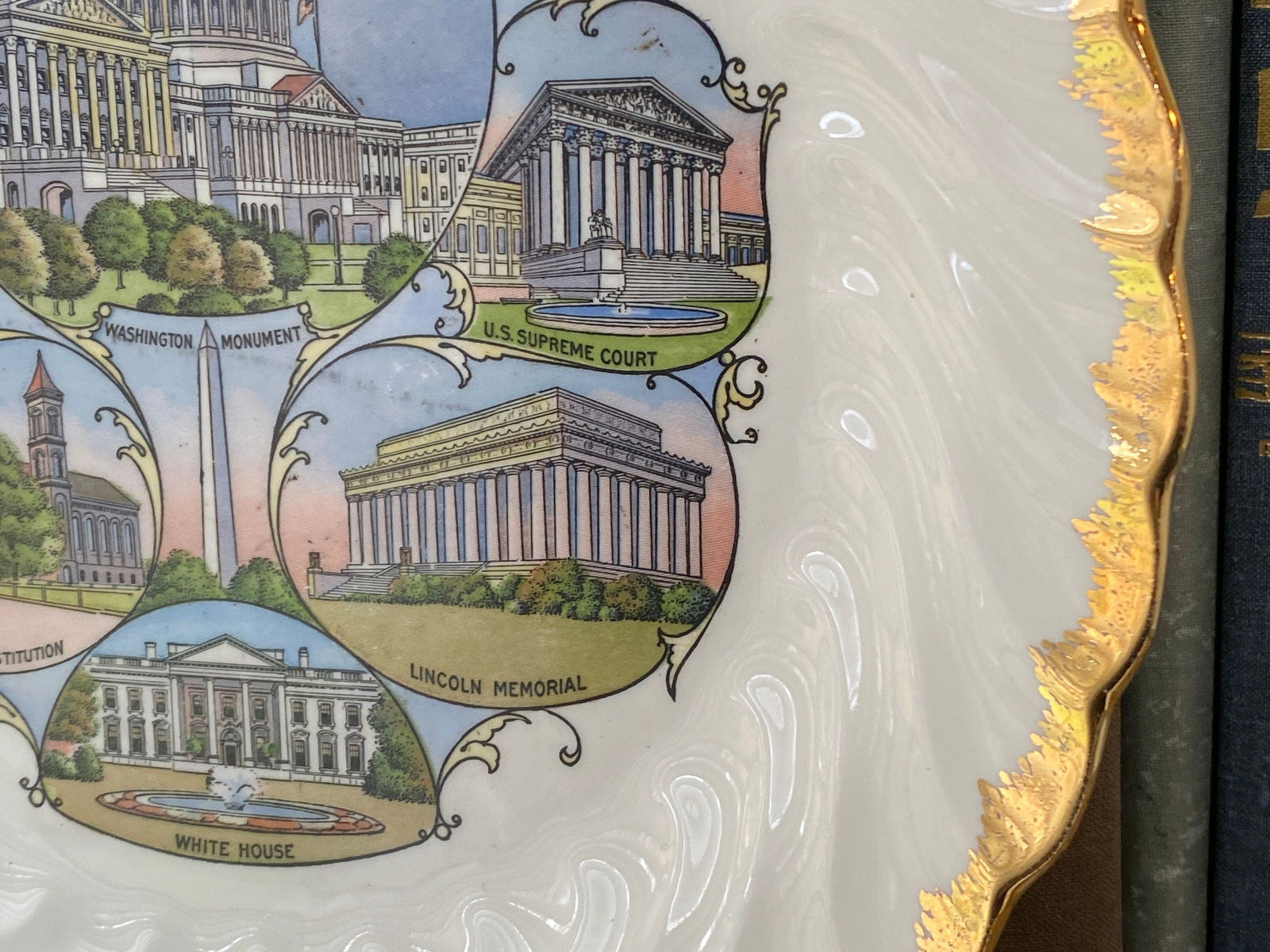 Vintage Washington DC Souvenir Plate - Duckwells