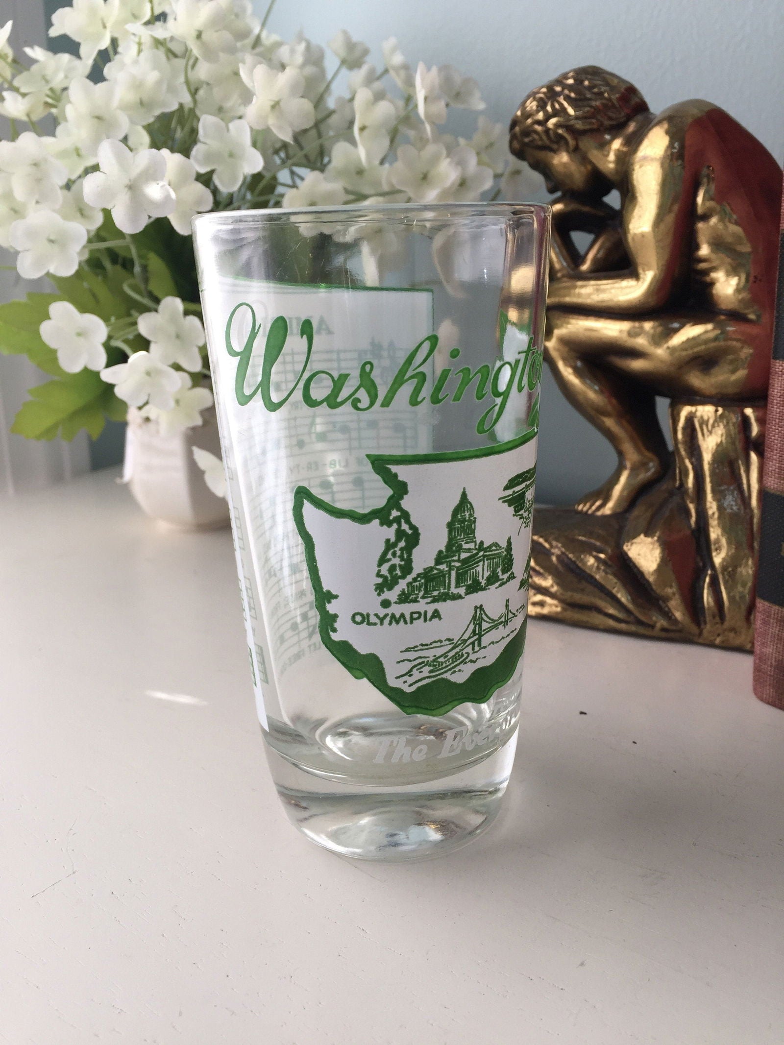 Vintage Washington Souvenir Glass - Duckwells