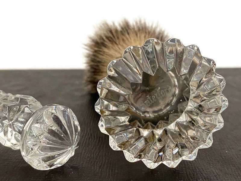 Vintage Waterford Crystal Shaving Set - Duckwells